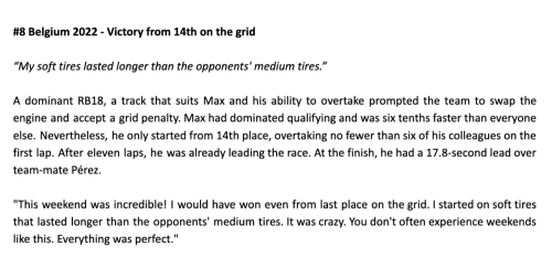 Max Picks His Top 10 Races!