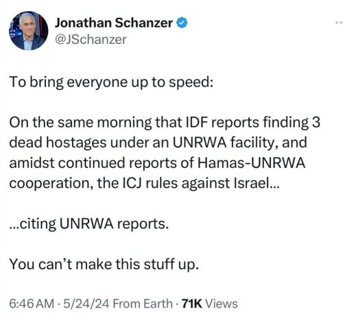 Just To Remind You, This Is The Wonderful Record That UNRWA Schools Have, When It Comes To The Education