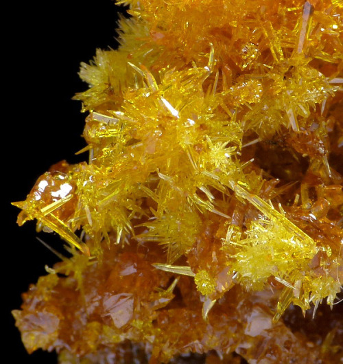 Zincite - Poland(They find this stuff growing in factory chimneys)