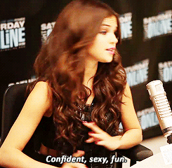 fuckyeahselenita:  Describe your album in three words. 