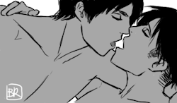 bev-nap:UGGHHHH animation takes so long…but it was totally worth it xD Ereri &lt;33