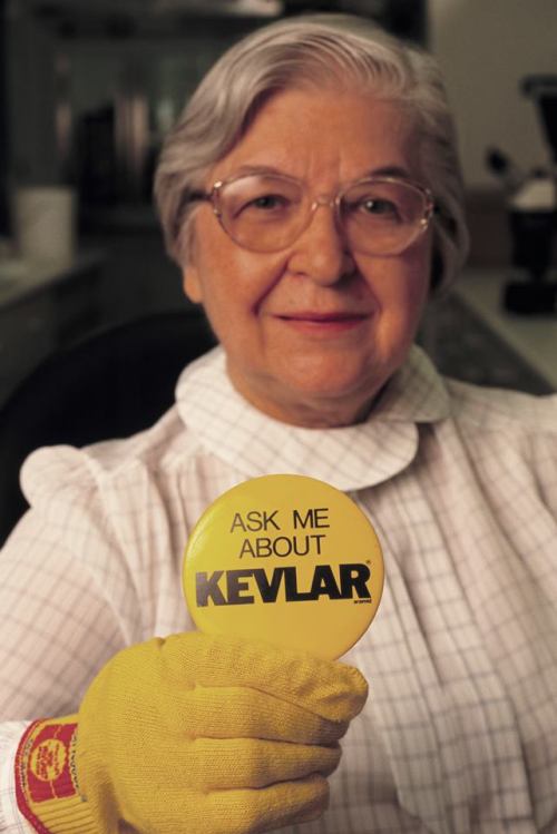 “Stephanie Kwolek was the inventor of Kevlar. Born in 1923, Kwolek grew up in Pennsylvania. She atte