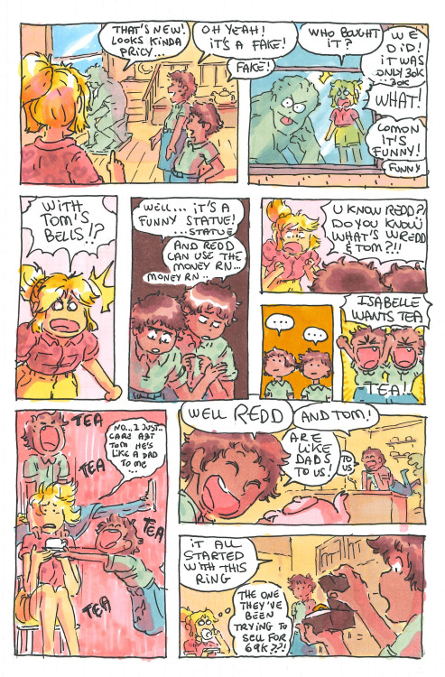 violainebriat:first 10 pages of my Tom Nook x Redd gijinka animal crossing fancomic :3all the pages 
