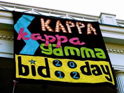 Gamma Alpha chapter&rsquo;s Bid Day 2012!