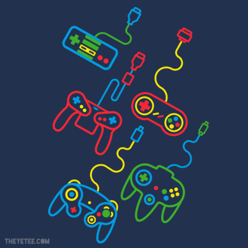 theyetee:  Old School by Adam Works$11 Tees / $25 ZipUps for 24 hours only at The Yetee
