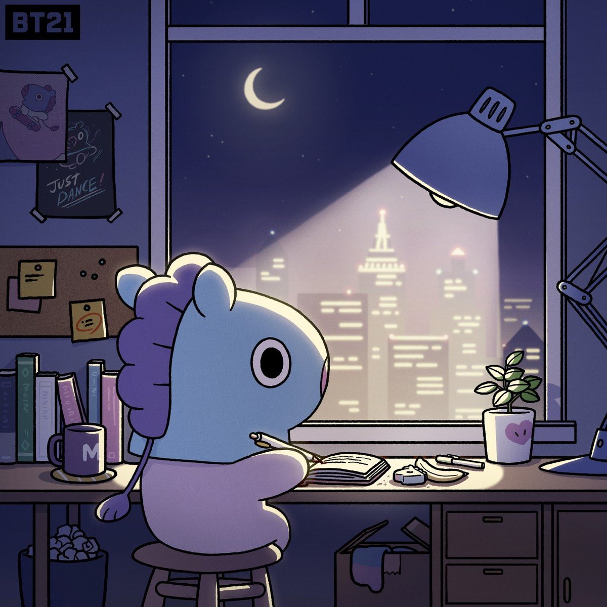What's Under BT21 Mang's Mask? - BTS's J-Hope Reveals Their True Identity -  Koreaboo