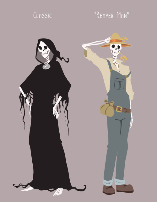 cullenski:sator-the-wanderer:Some Death outfits @batmanisagatewaydrug