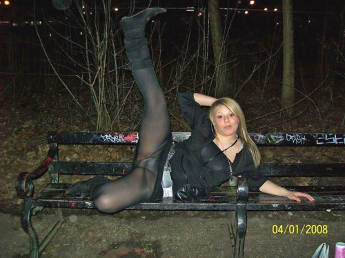 pantyhoselvr15: Drunk and flashing in her #tights #pantyhose