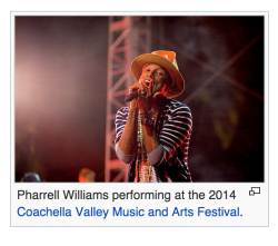 memeufacturing:  memeufacturing:  as part of my plan to do better in school i promised myself that every time i got 85% or higher on a test in Math i would make pharrell’s hat just a little bit larger on his Wikipedia page. they reverted the changes