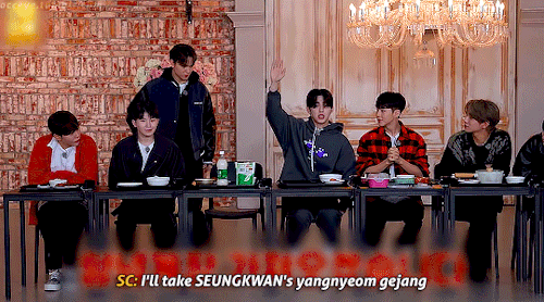 on today’s episode of svt not letting seungkwan breathe&hellip;bonus ♡