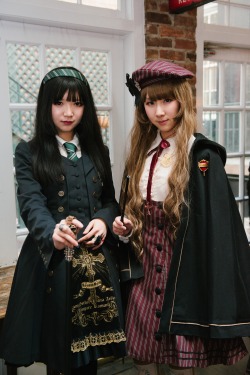 victorianme:Candice and I at our Harry Potter