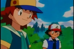 alliestechnicolordreamcoat:  Ash &amp; Ritchie Snapshots from Pokémon, “Friends To The End” (Ssn 2, Ep 27) 