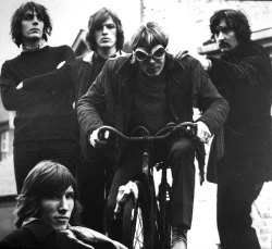 you-know-you-are-right:    This picture marks the beginning of David Gilmour’s Pink Floyd membership, December 1967  “It’s sad that these people think he [Syd Barrett] is such a wonderful subject, that he’s a living legend when, in fact, there