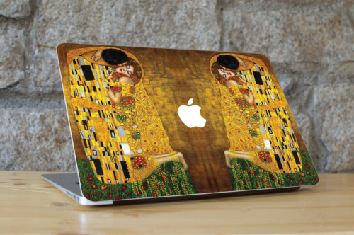 wordsnquotes:  culturenlifestyle:Artistic Computer Decals Inspired by Classical Art WallMac produces artistic removable Macbook skins. They create colorful and photographic prints that would appeal to anybody and caters to every kind of personality.