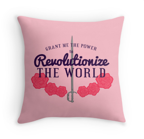 geekilicious:New Utena themed stuff available! I just finished watching the series and cannot stop t