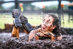 aspiredfitness:  Don’t be afraid to get a little muddy. 