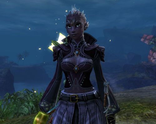 Did someone say Guild Wars 2 Fashion Week? This is my soundless sylvari bard, Cádyn. Inherently a go