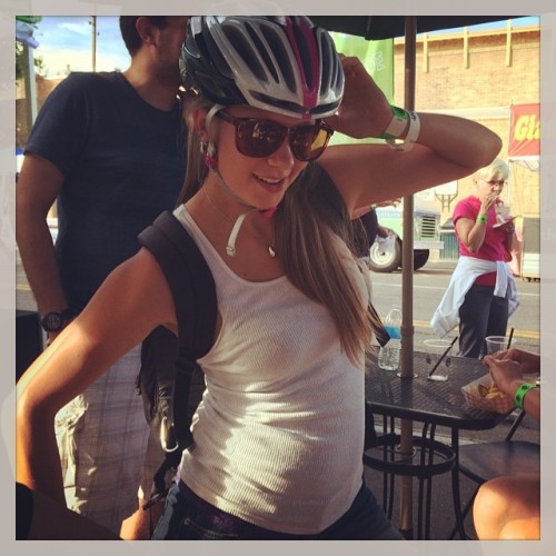instabicycle: Via @maryhelenmorris: #newwestfest #bicycle #safetyfirst @pragueratter21