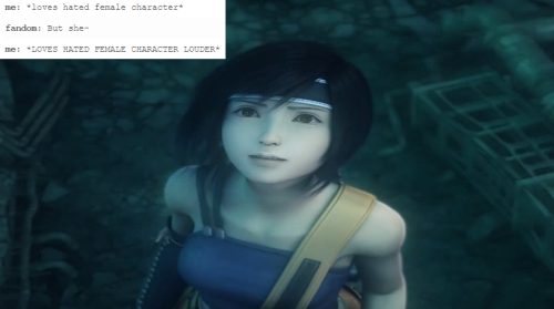 Yuffie Kisaragi + text posts part III love her so much. [more text posts for this series](Vincent on