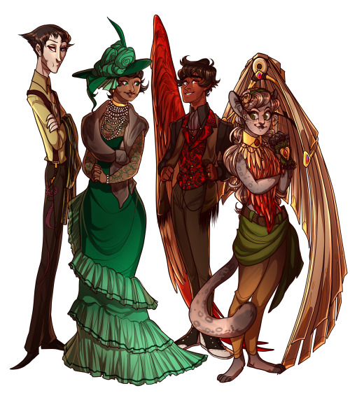 pseudocon:team signless, creaturestuck editionhuge nerds in fancy clothes are my weakness.outfits ba