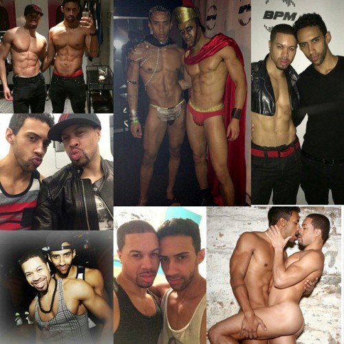 dominicanblackboy:  Gay Love featuring Steve and Jay Alexander sexy asses!😍