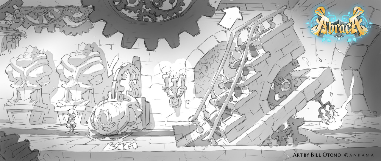 catfishdeluxe:  More concepts for Ankama’s videogame “Abraca” ! This time we