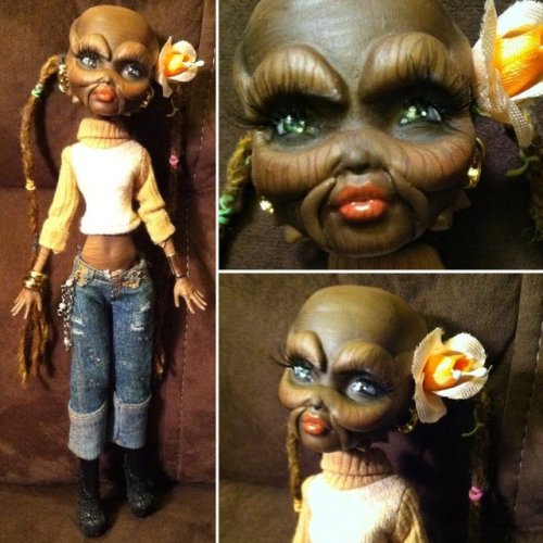 Monster High Custom: Sillah the Weequay by TerribleToadQueen 