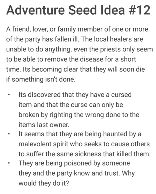 DnD inspiration on Tumblr