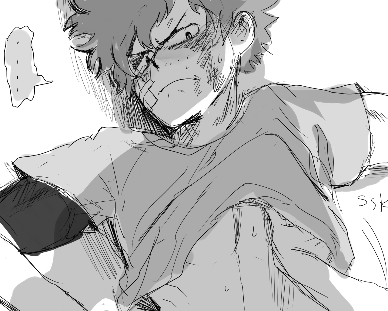 qouiestionable:  maybe someday i can draw a more finished-looking nsfw katsudeku?