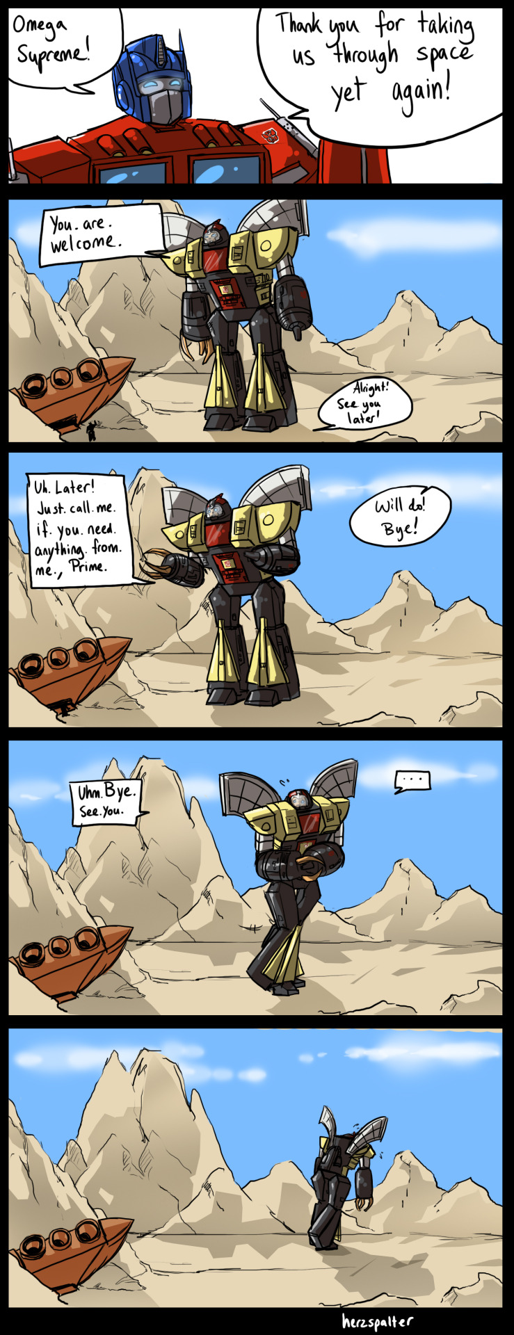 herzspalter:  Poor Omega Supreme always had to live somewhere far away from the Ark,