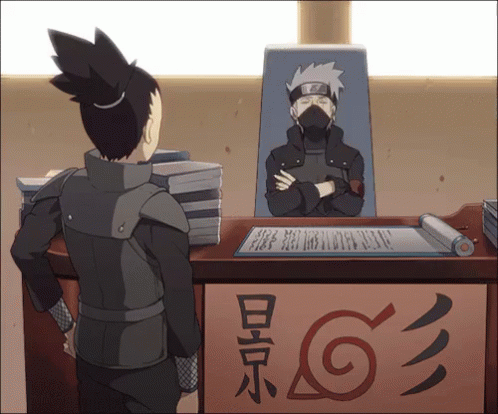 stoneyhatake:Can we appreciate this era of Kakashi and how unenthused he is to be