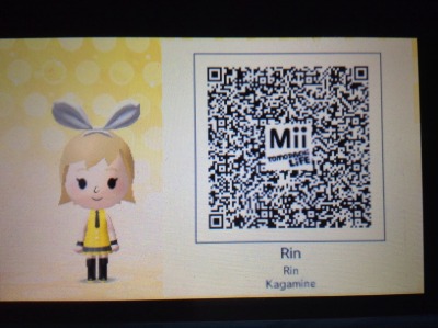 tomodachi life rin kagamine