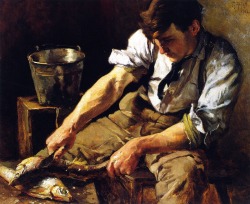 The Fish Scaler (1908), Mathias Alten