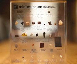 awesomeshityoucanbuy:  The Mini Museum The mini museum is a portable collection of curiosities where every item is authentic, iconic and labeled. Each individually numbered limited edition mini museum is a handcrafted learning experience, with some of