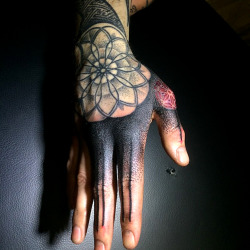 thievinggenius:  Tattoo done by Gerhard Wiesbeck. @gerhardwiesbeck 