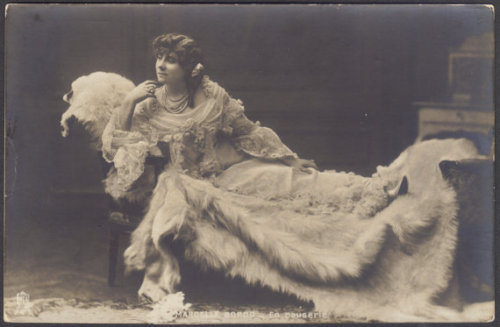 Marcelle Bordo was a popular Belle Epoque actress who appeared in many successful stage productions,