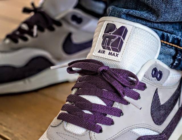 nike air max 1 patta purple denim