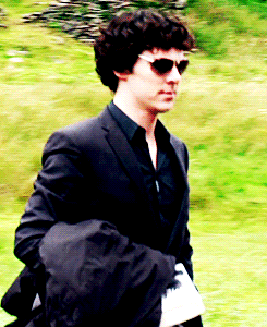 brandyalexanders:Benedict Cumberbatch on the set of Sherlock, “A Scandal in Belgravia”.