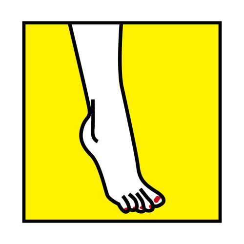 fuji2apple:  ‘Art of the foot’’ by me.