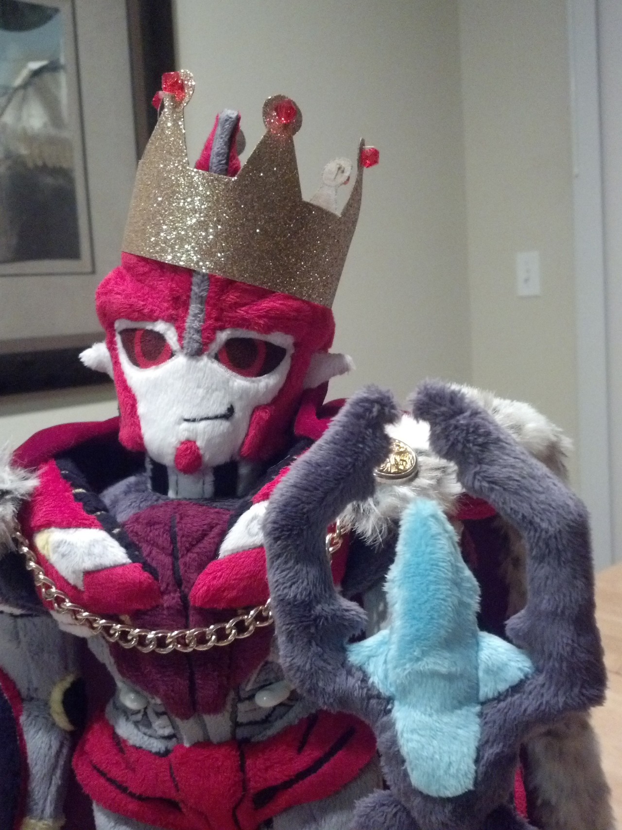 ask-dr-knockout:  The Plushy King: Knock Out!I… think when he heard me call him