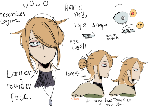 Designs from my AU!!! Still got no name for it… punished Volo AU?? idk do you guys like it.In