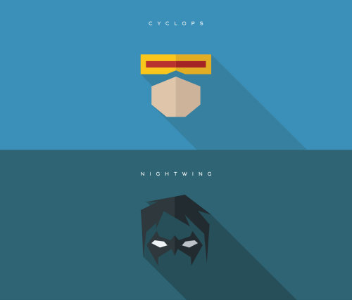 pr1nceshawn:    Masks of SuperHeroes.