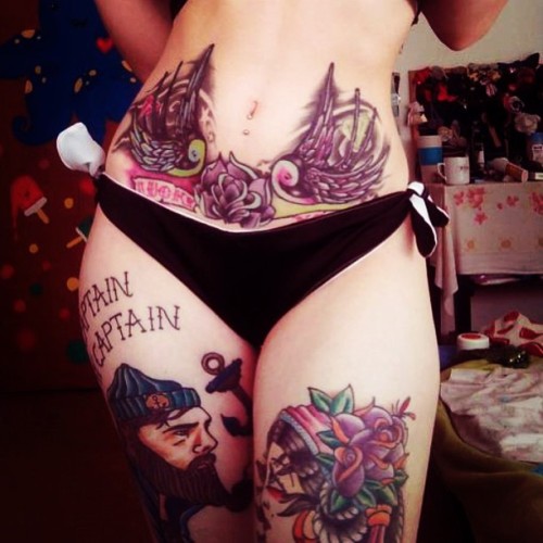 Hot Tattooed Girls