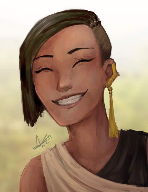 She’s smiling at Raya :D[ Twitter ] 