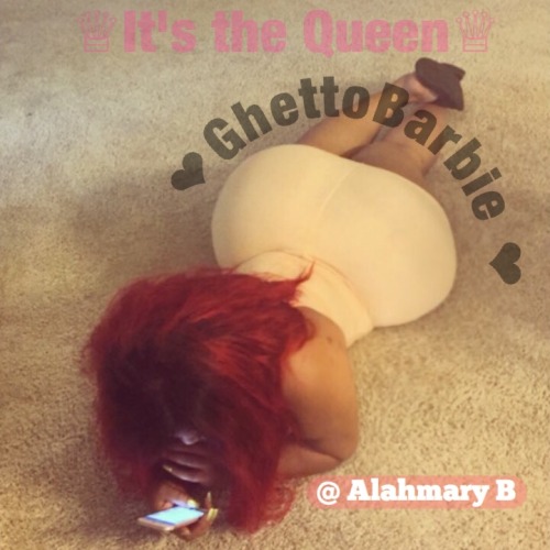 @alahmaryb It&rsquo;s the Queen (GhettoBarbie) ❤️❤️❤️❤️❤️
