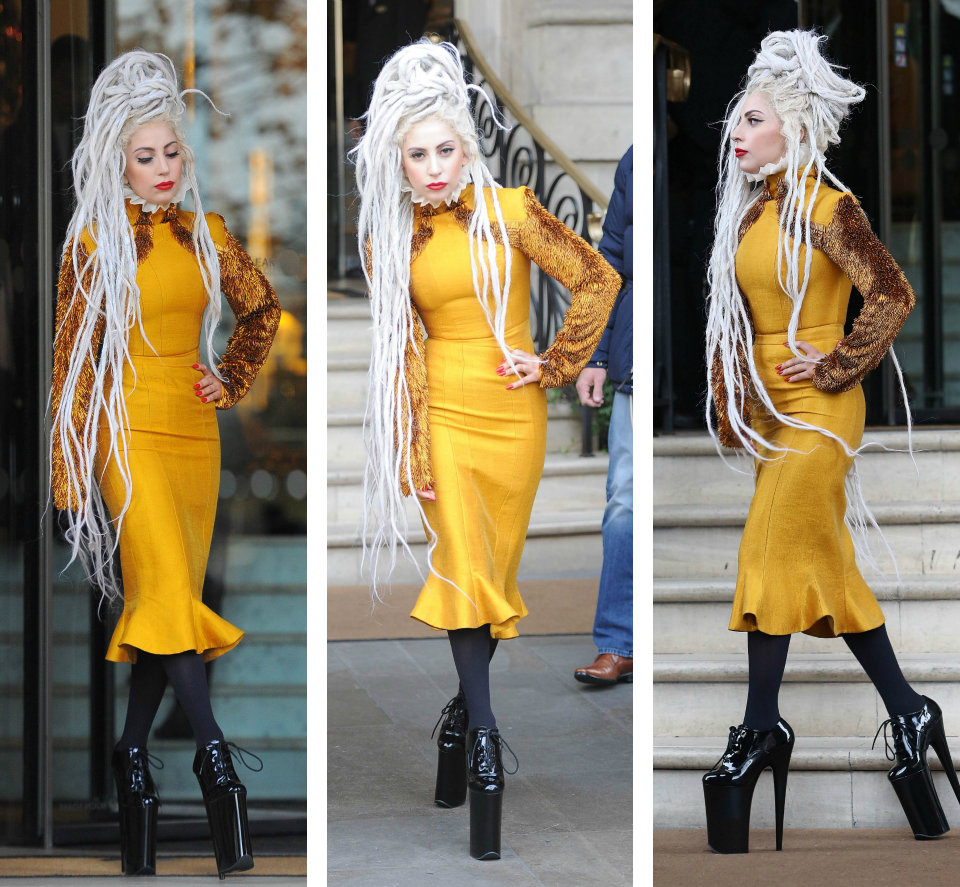 miculitosacallama1:  Gaga last candids (03/12-09/12) 