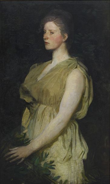 hildegardavon:Abbott Handerson Thayer, 1849-1921 Diana, 1893/96, oil on canvas   (pas information)