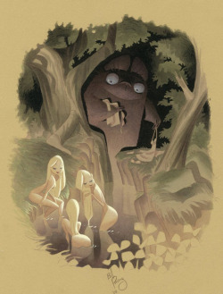 Brudesworld:  Peeping Totoro By Bill Presing, 2012