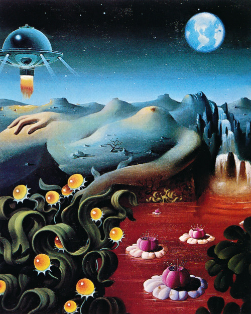 sciencefictiongallery:Carlos Ochagavia - Venus development, 1970’s.