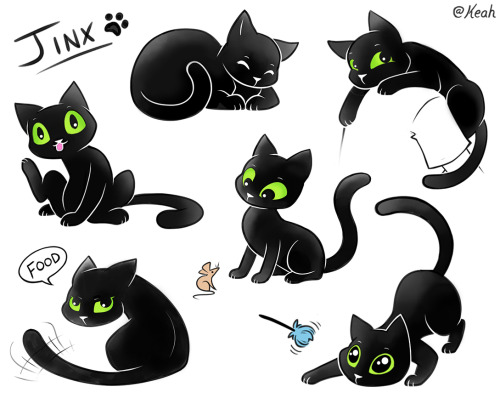 Some warm-up sketches of my lil parlor panther. Instagram